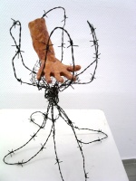 Mine Bahceci - My hand caught in wire